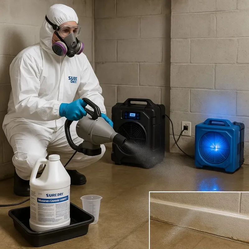 Sanitization and Odor Removal process in Derry, NH