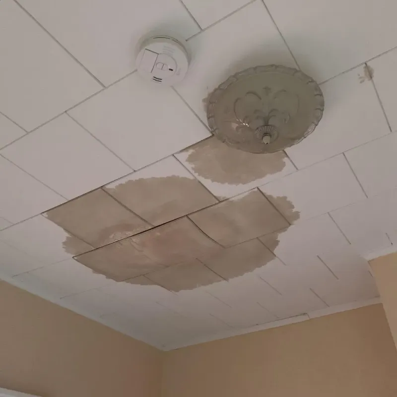 Ceiling Water Damage Repair in Derry, NH